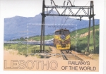 Stamps : Africa : Lesotho :  FERROCARRIL