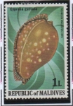 Stamps : Asia : Maldives :  Cauri Raro Machao
