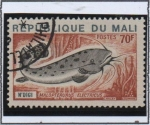 Sellos de Africa - Mali -  Peces, Malopterurus elctricus