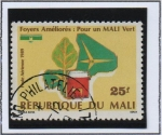 Sellos de Africa - Mali -  Nuevos Hornos por un Mali mas Verde