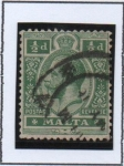 Stamps Malta -  Rey George
