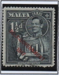 Stamps : Europe : Malta :  Gorge V