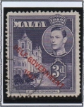 Stamps Malta -  Gorge V