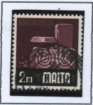 Stamps Malta -  Arqueologia
