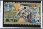 Stamps Malta -  	Construcciones megalíticas