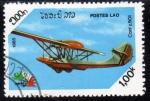 Stamps Asia - Laos -  1985 Aviones de Italia: Cant Z501