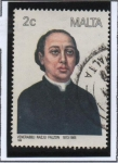 Stamps Malta -  Nazju Falzon 1813-1865