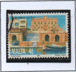 Stamps : Europe : Malta :  Turismo, Spinola Palacio, s.Julian