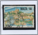 Stamps Malta -  Turismo, Mgarr Puerto, Gozo