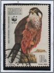 Sellos de Europa - Malta -  Aves Rapaces, Falco Eleonorae