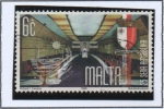 Stamps : Europe : Malta :  Espacio d