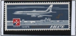 Stamps Malta -  Jet sobre Valletta