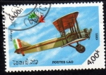 Stamps Laos -  1985 Aviones de Italia: Anzani