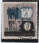 Stamps Malta -  Año Internacional d' Derechos Humanos