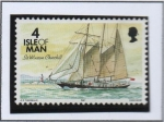 Stamps : Europe : Isle_of_Man :  Barcos, Winston Churchill