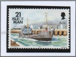Stamps : Europe : Isle_of_Man :  Barcos, "Ben Veg"