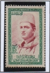 Stamps : Africa : Morocco :  Sultan Mohammed V