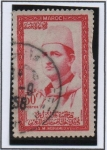 Stamps : Africa : Morocco :  Sultan Mohammed V