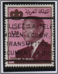 Stamps : Africa : Morocco :  Rey Hassan II