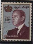 Stamps : Africa : Morocco :  Hassan II