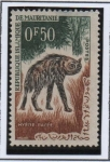 Stamps Mauritania -  Hiena Rayada