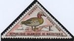 Stamps Mauritania -  Garganey Cerceta común