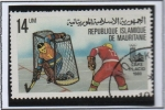 Stamps Mauritania -  Hokey Sobre Hielo