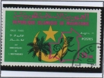 Stamps Mauritania -  20 Anv. d' l' Independencia