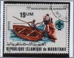 Stamps Mauritania -  Escenas d' Cabotaje