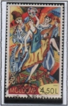 Stamps Europe - Moldova -  Europa Artista y Musicos