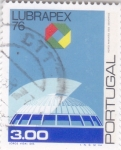 Stamps Portugal -  LUBRAPEX - 76 Emblema y Sala de Exposiciones