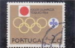 Sellos de Europa - Portugal -  JUEGOS OLÍMPICOS DE TOKIO'64