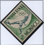 Stamps Monaco -  Helsinki Juegos Olímpicos