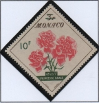 Stamps Monaco -  Claveles: Princesa Grace
