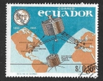 Sellos de America - Ecuador -  748A - I Centenario de la Unión Internacional de Telecomunicaciones (UIT)