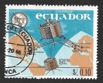 Stamps Ecuador -  748A - I Centenario de la Unión Internacional de Telecomunicaciones (UIT)