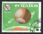 Stamps : America : Ecuador :  748D - I Centenario de la Unión Internacional de Telecomunicaciones (UIT)