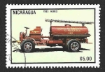 Stamps Nicaragua -  1311 - Camión de Bombero