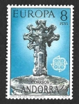 Stamps Andorra -  80 - Cruz de los Siete Brazos