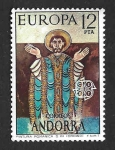 Stamps Andorra -  88 - Pintura Románica