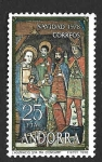 Stamps Andorra -  107 - Adoración