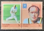 Stamps : Europe : Ukraine :  Cricket - D B Close