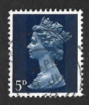 Stamps United Kingdom -  MH8 - Isabell II Reina de Inglaterra