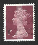Stamps United Kingdom -  MH23 - Isabell II Reina de Inglaterra
