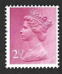 Stamps United Kingdom -  MH34 - Isabell II Reina de Inglaterra