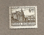 Stamps Romania -  Castillo de  Hunedoara