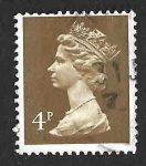 Stamps United Kingdom -  MH41 - Isabell II Reina de Inglaterra
