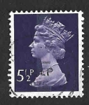Stamps United Kingdom -  MH56 - Isabell II Reina de Inglaterra