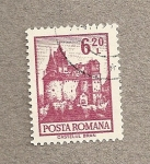 Stamps Romania -  Castillo de Bran