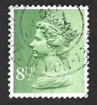 Stamps United Kingdom -  MH65 - Isabell II Reina de Inglaterrar